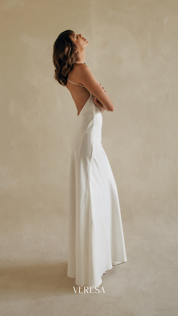 Bree Dress White